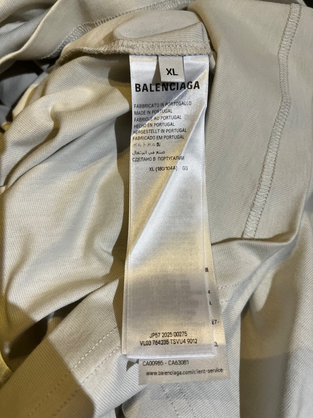 Balenciaga Double B Logo T-shirt