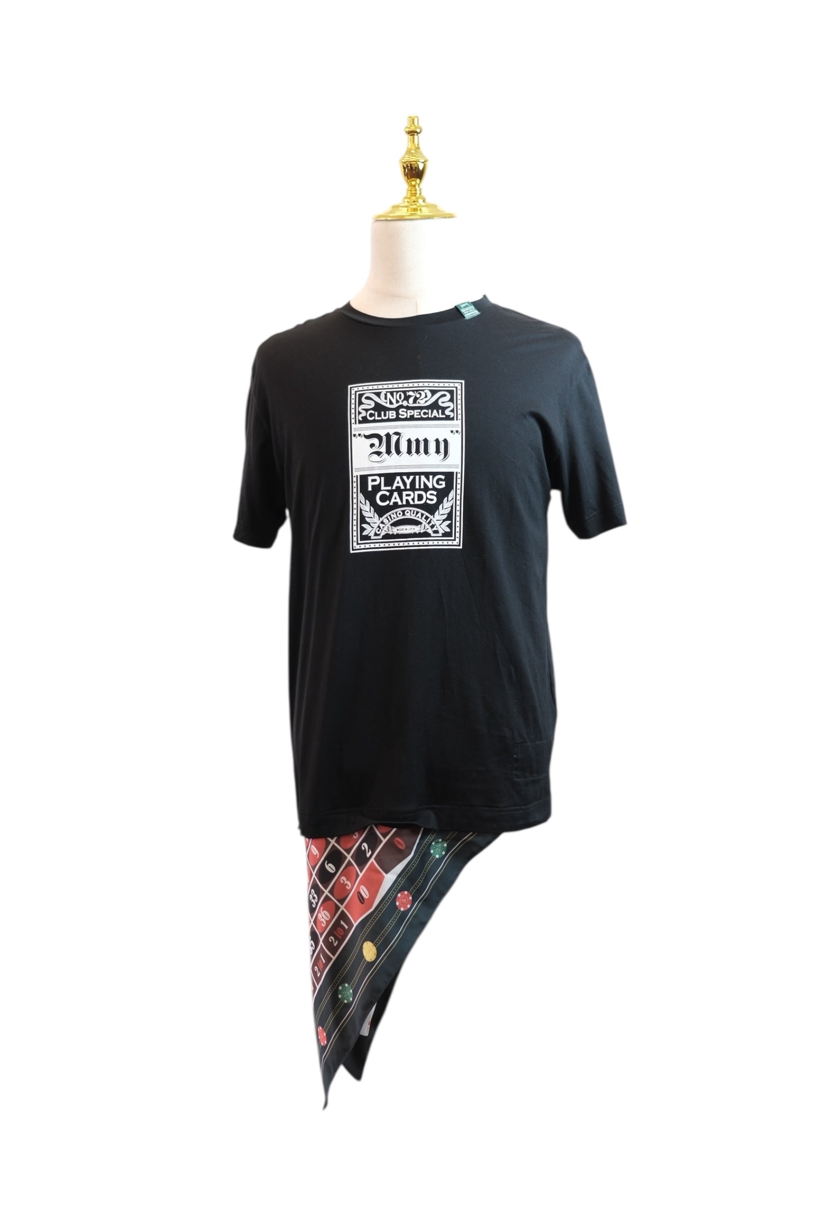 Maison Mihara Yashuhiro Casino T-shirt L Black