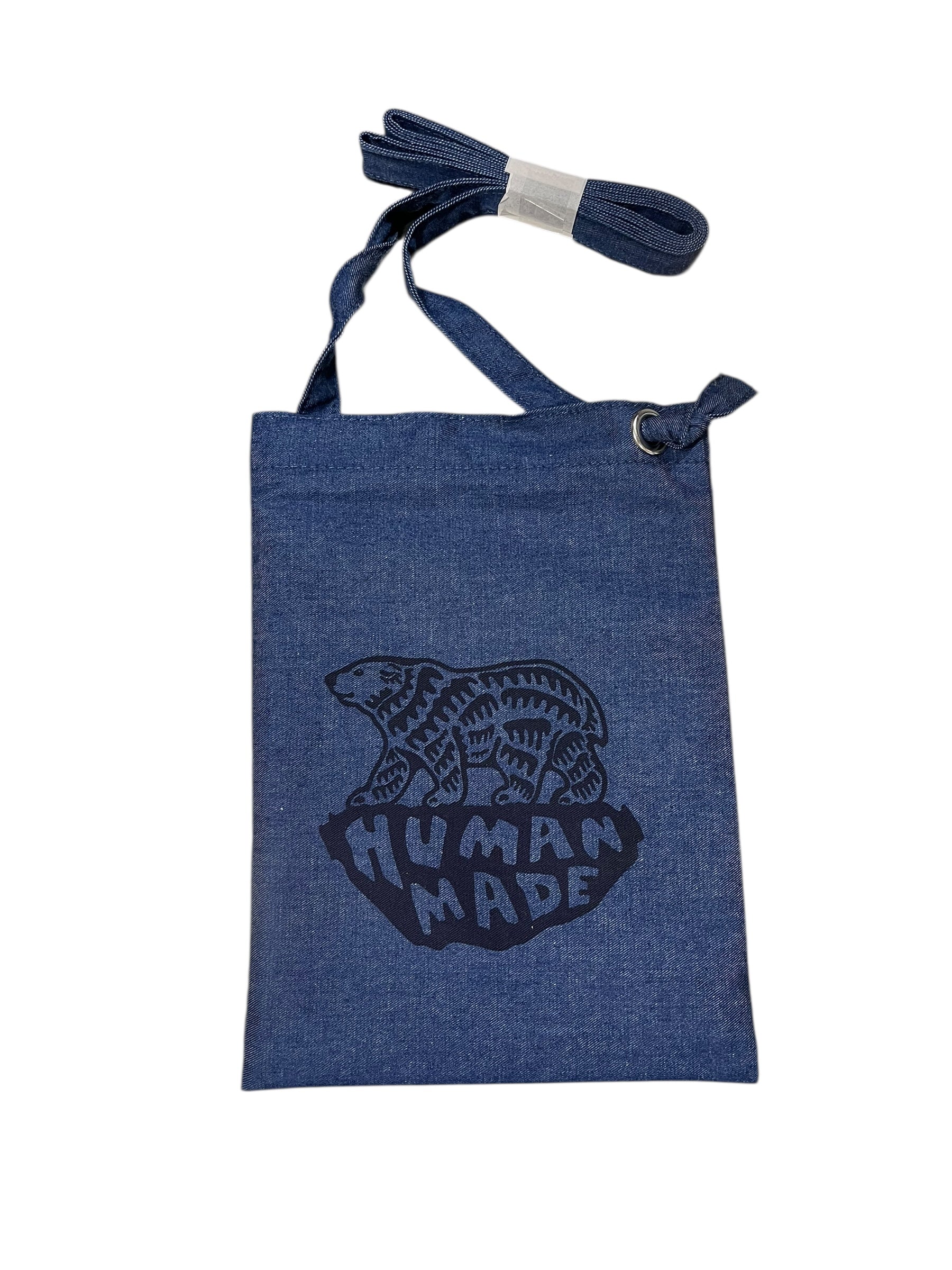 Human Made shoulder bag with a book