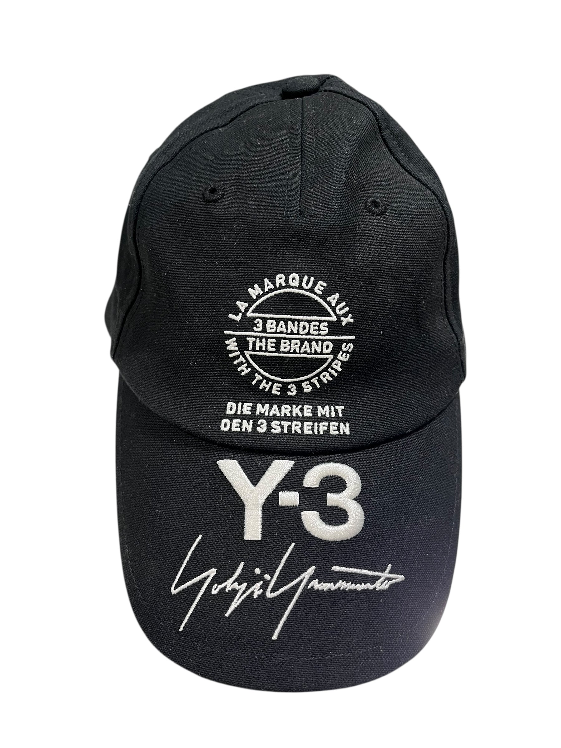 Y-3 Cap Black  Free Size