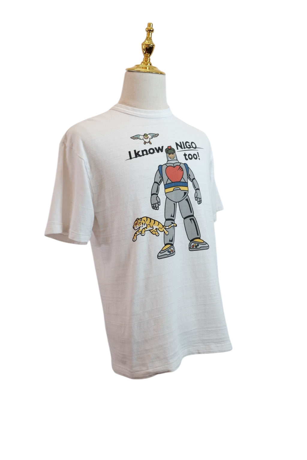 HUMAN MADE × I KNOW NIGO TOO T-shirt Size 2XL