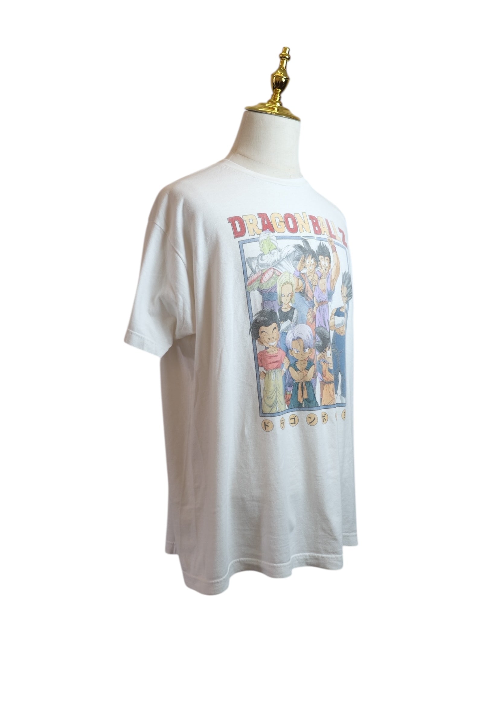 Dradon Ball Z T-shirt White        XL
