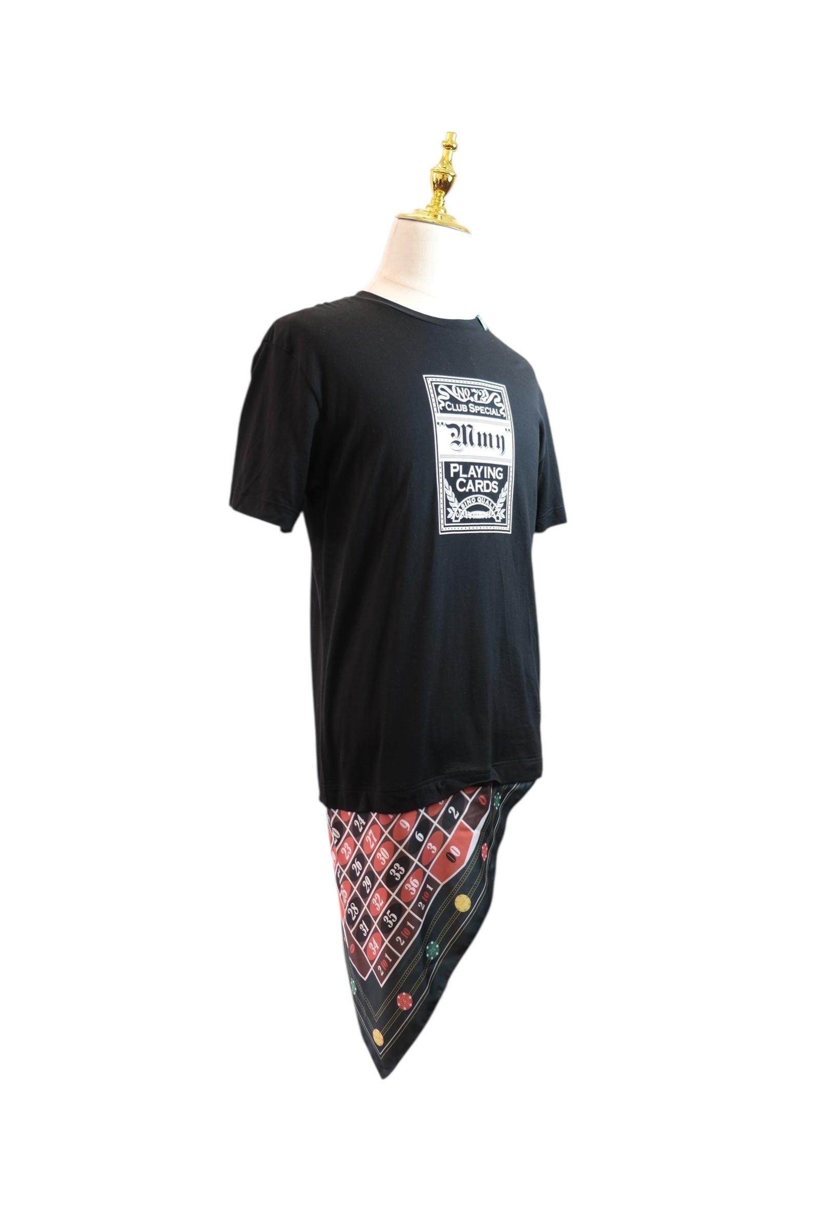 Maison Mihara Yashuhiro Casino T-shirt L Black