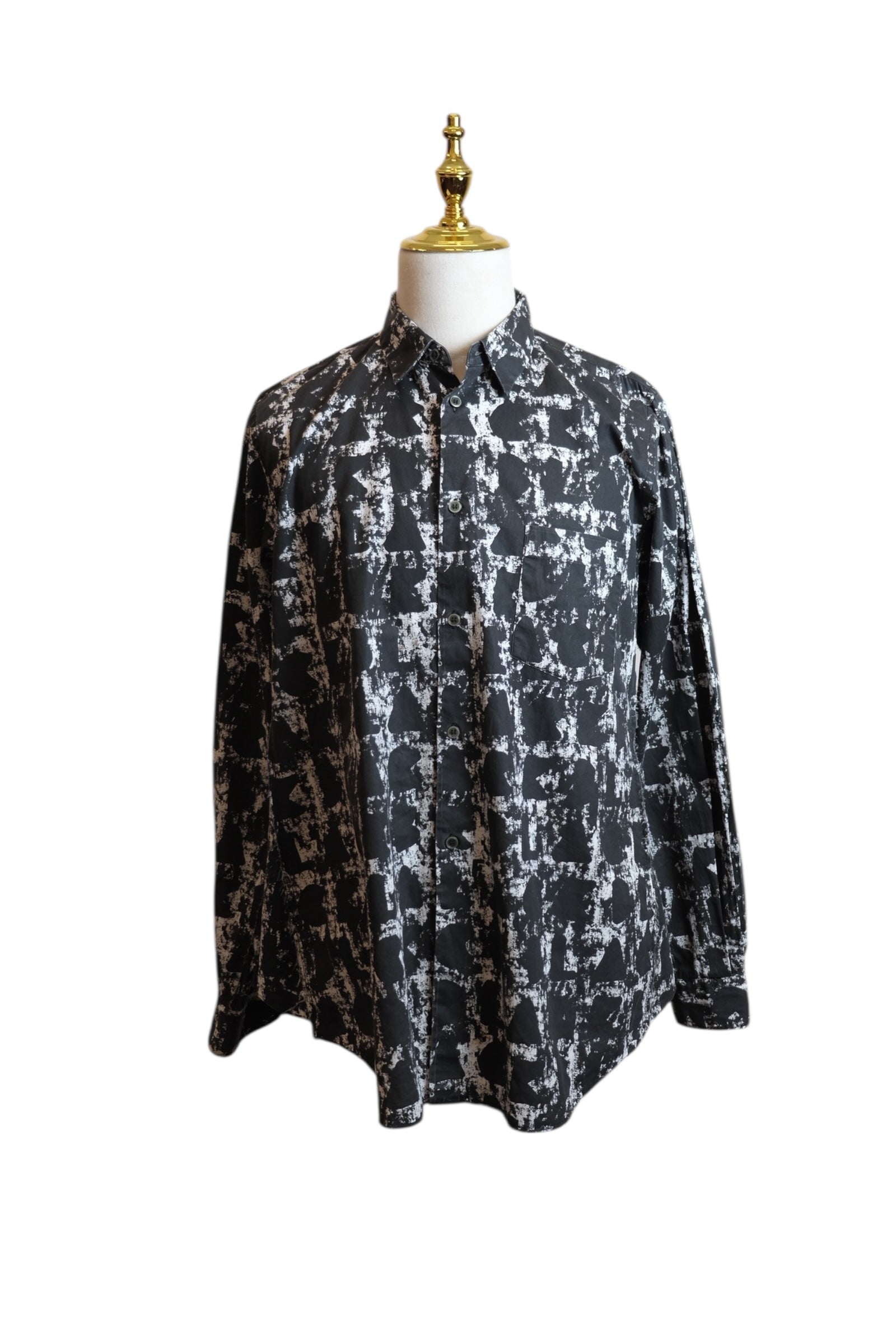 Black COMME des Garçon Long-Sleeve Shirt
