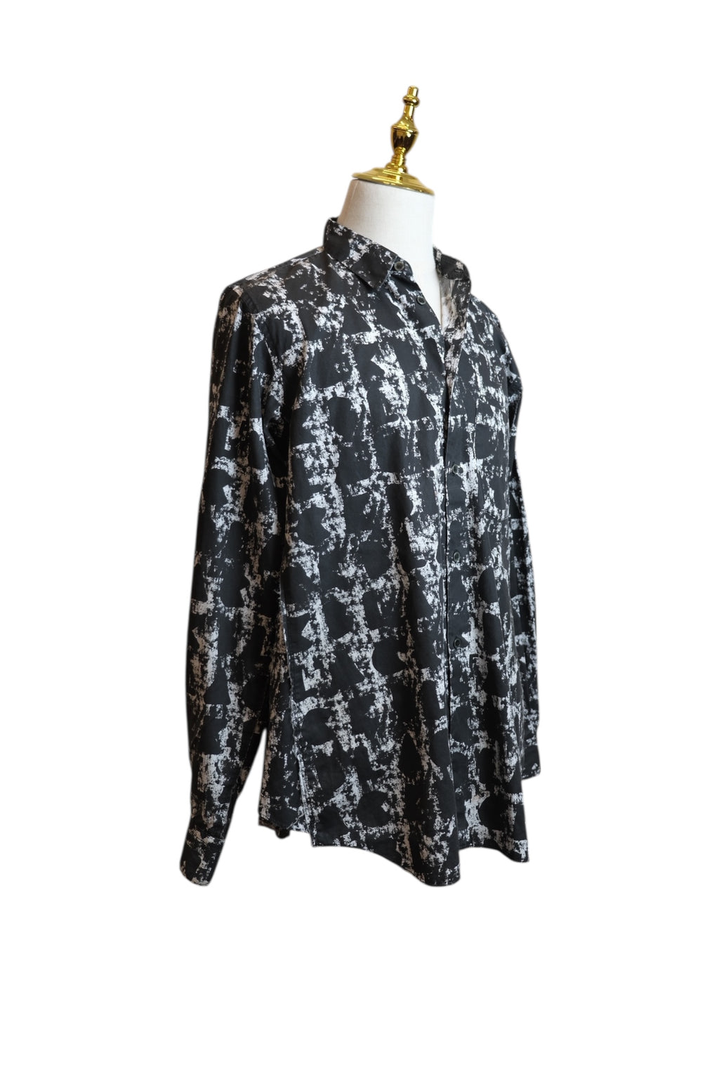 Black COMME des Garçon Long-Sleeve Shirt