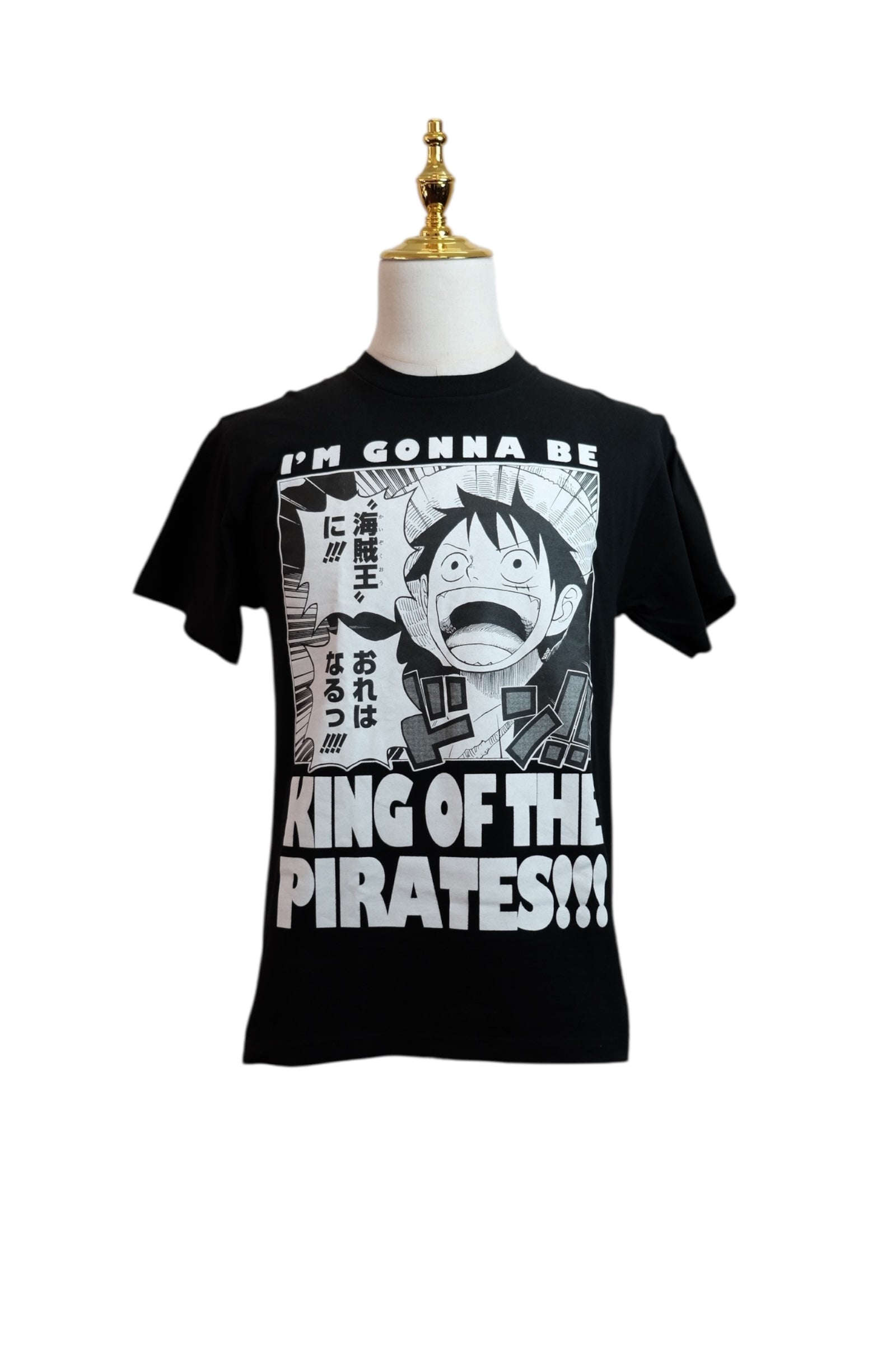 One Piece T-shirt Black        M