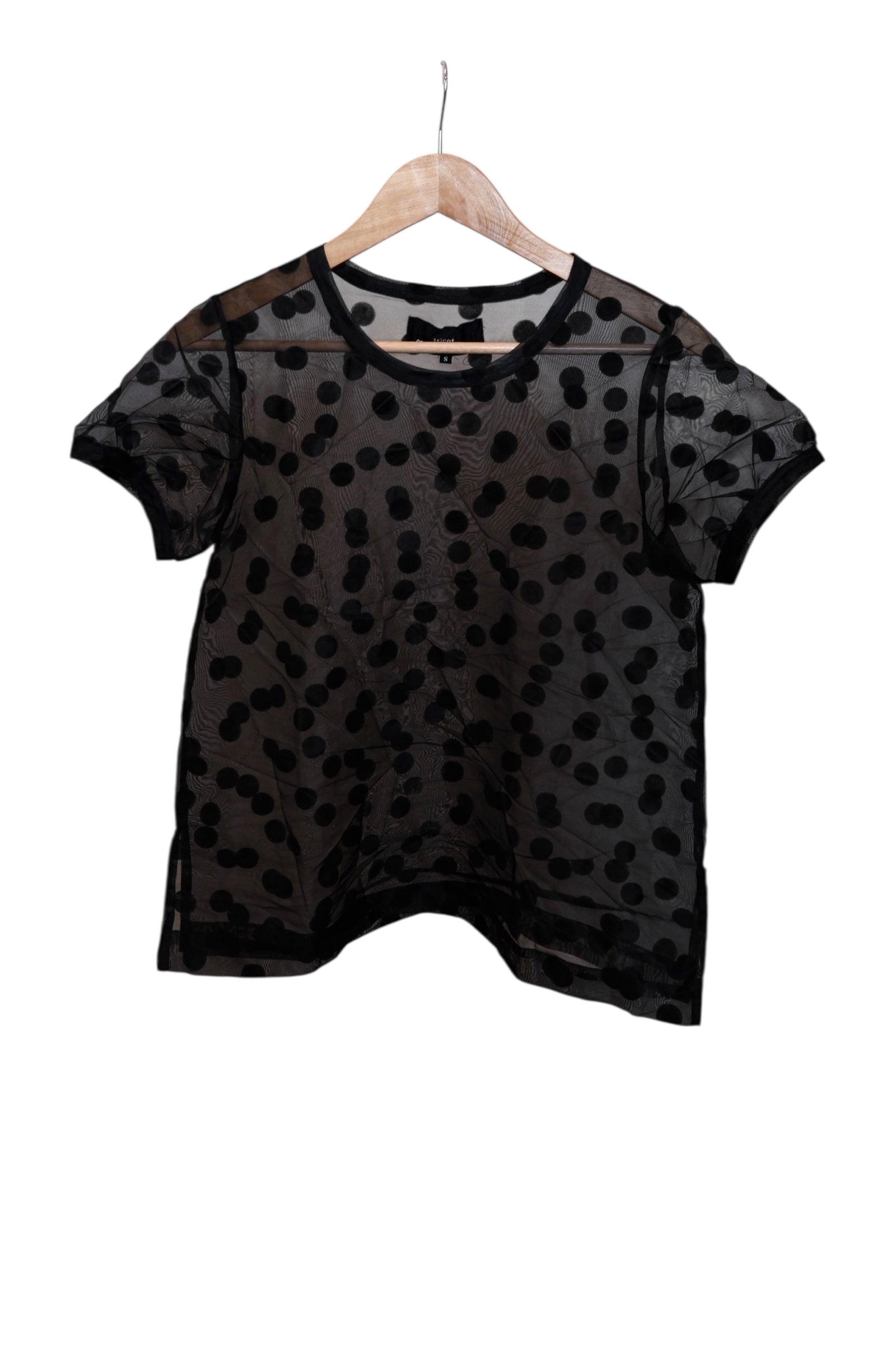 COMME des GARÇONS sheer shirt