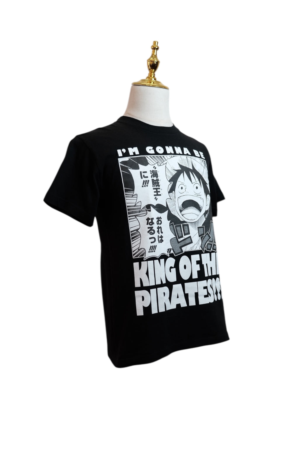 One Piece T-shirt Black        M