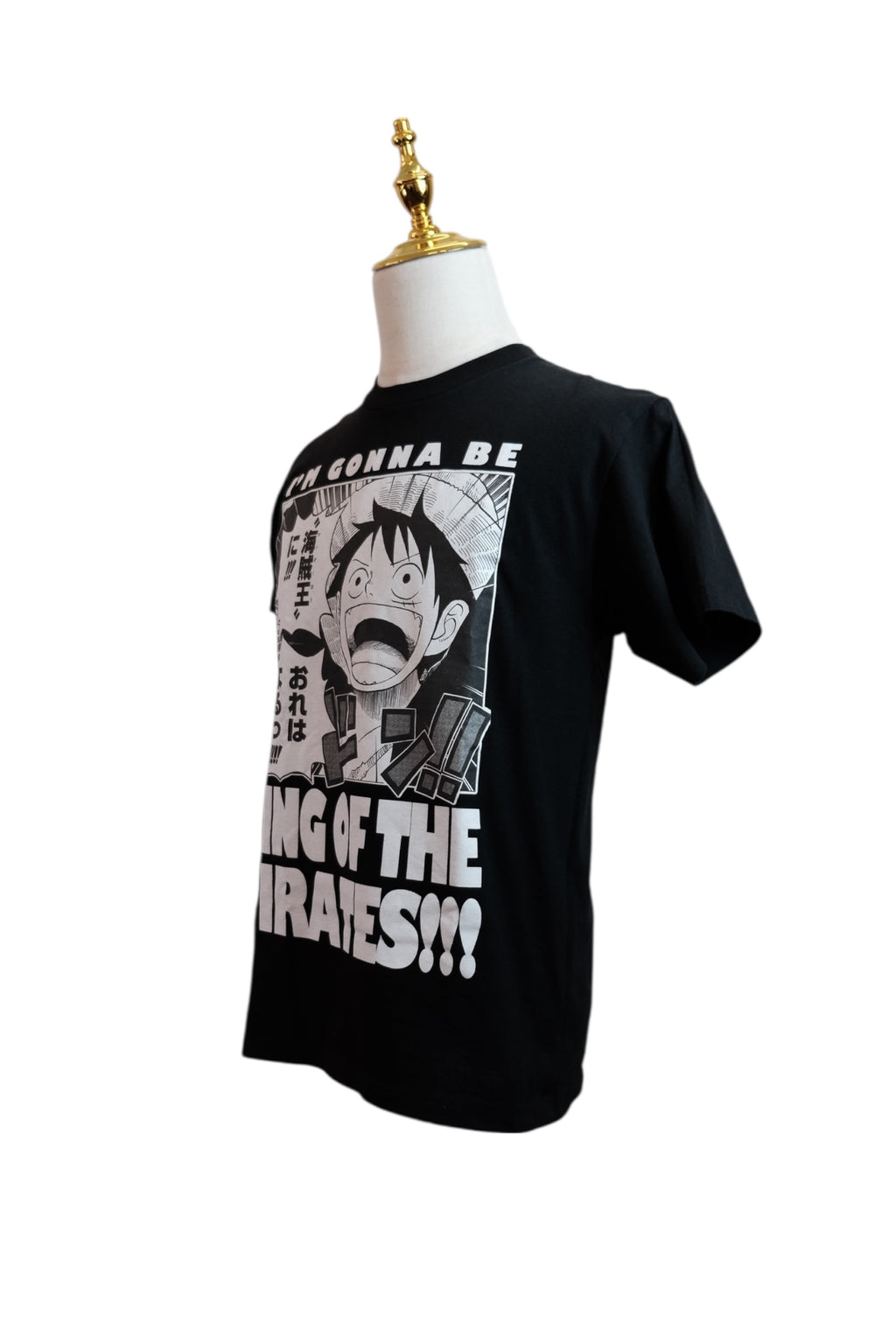 One Piece T-shirt Black        M