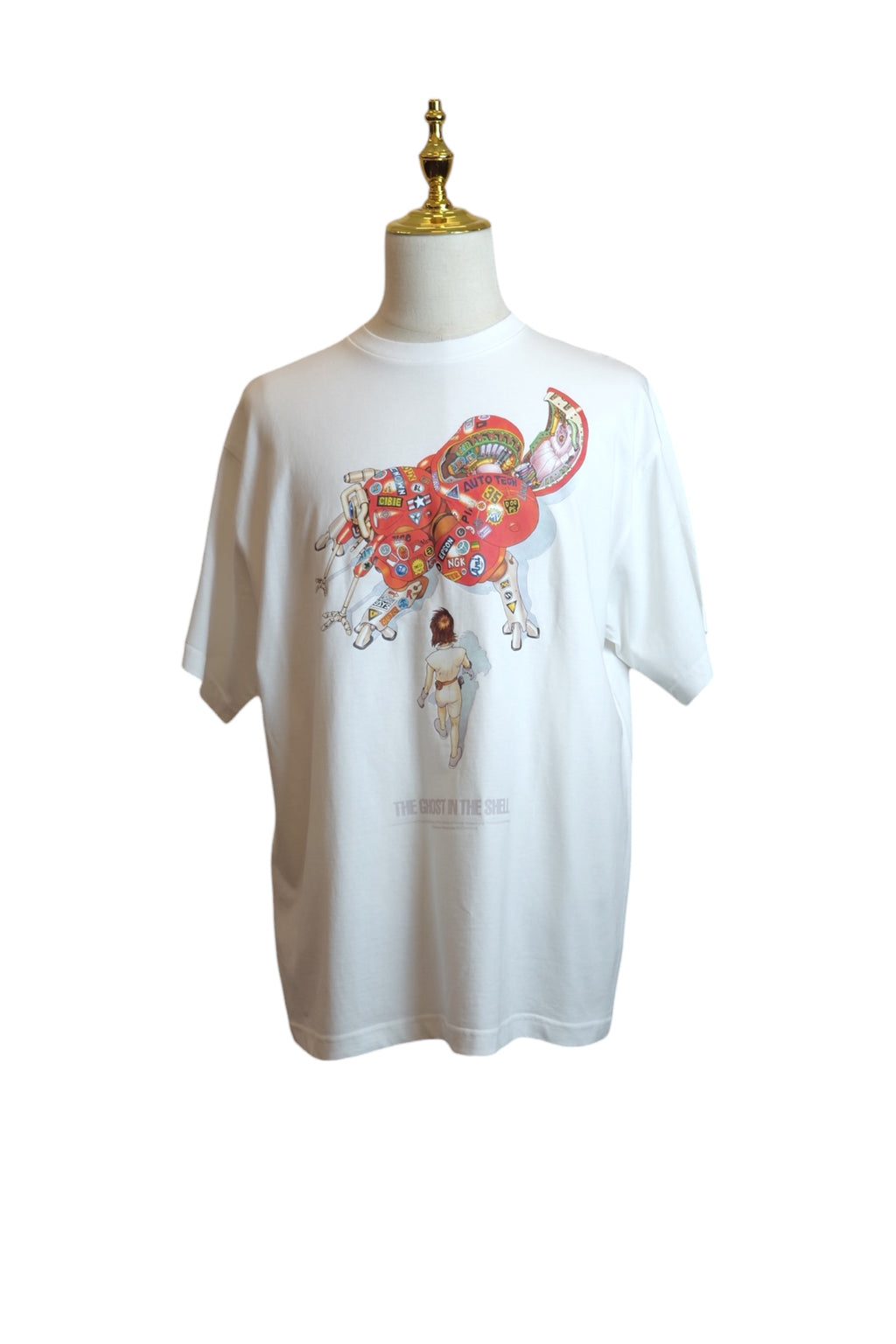 Ghost in the shell T-shirt White        XL