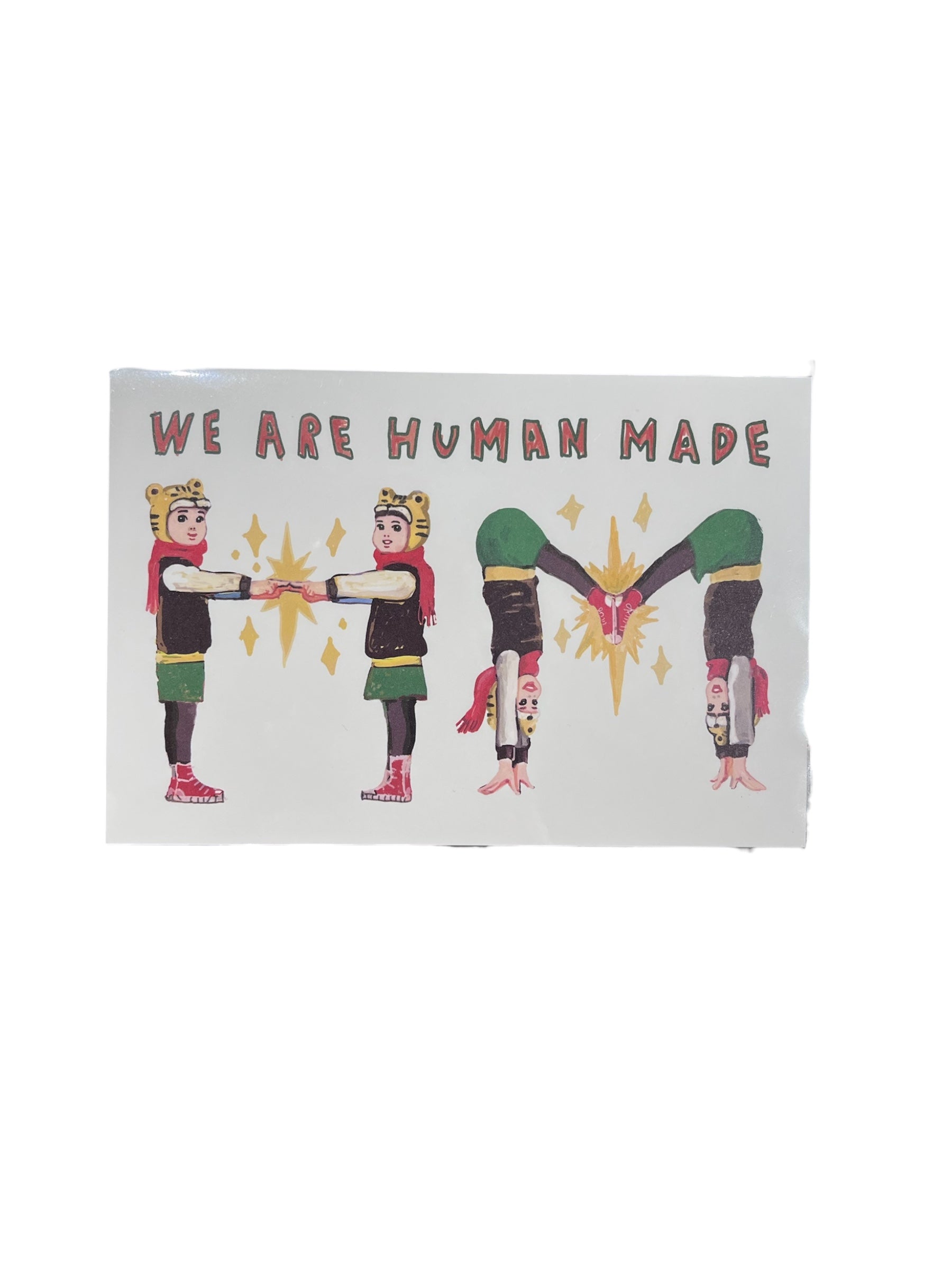 Human made post card