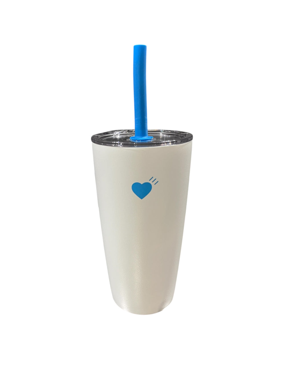 Human made blue bottle cup