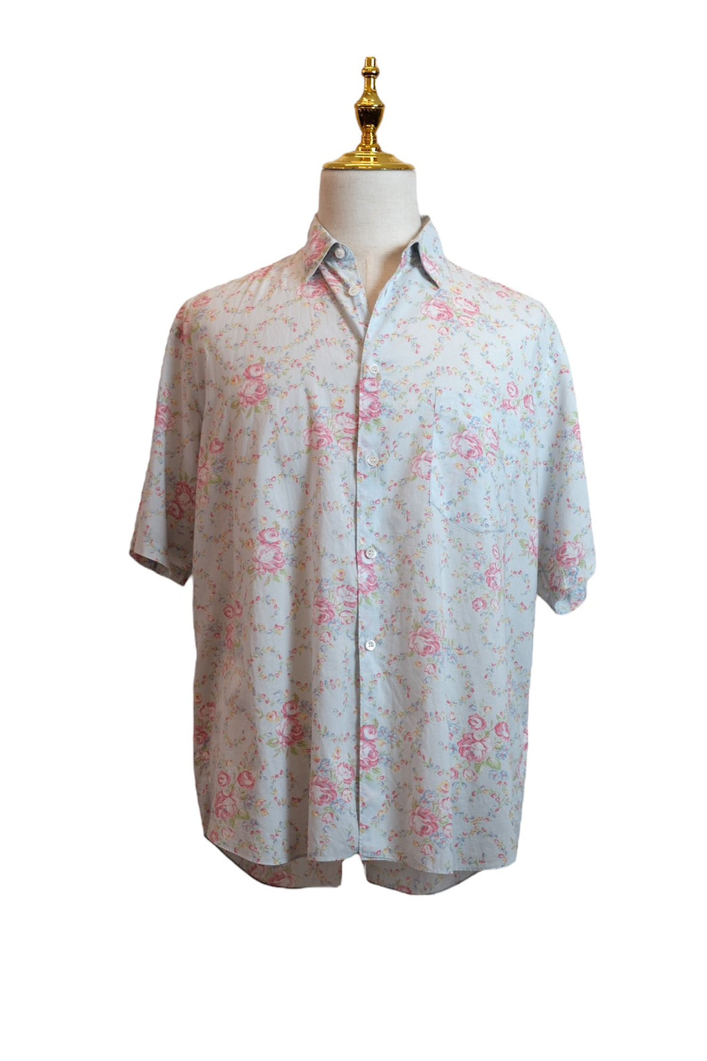Comme des Garçons Homme Plus 1990 Spring/Summer Floral Print Shirt