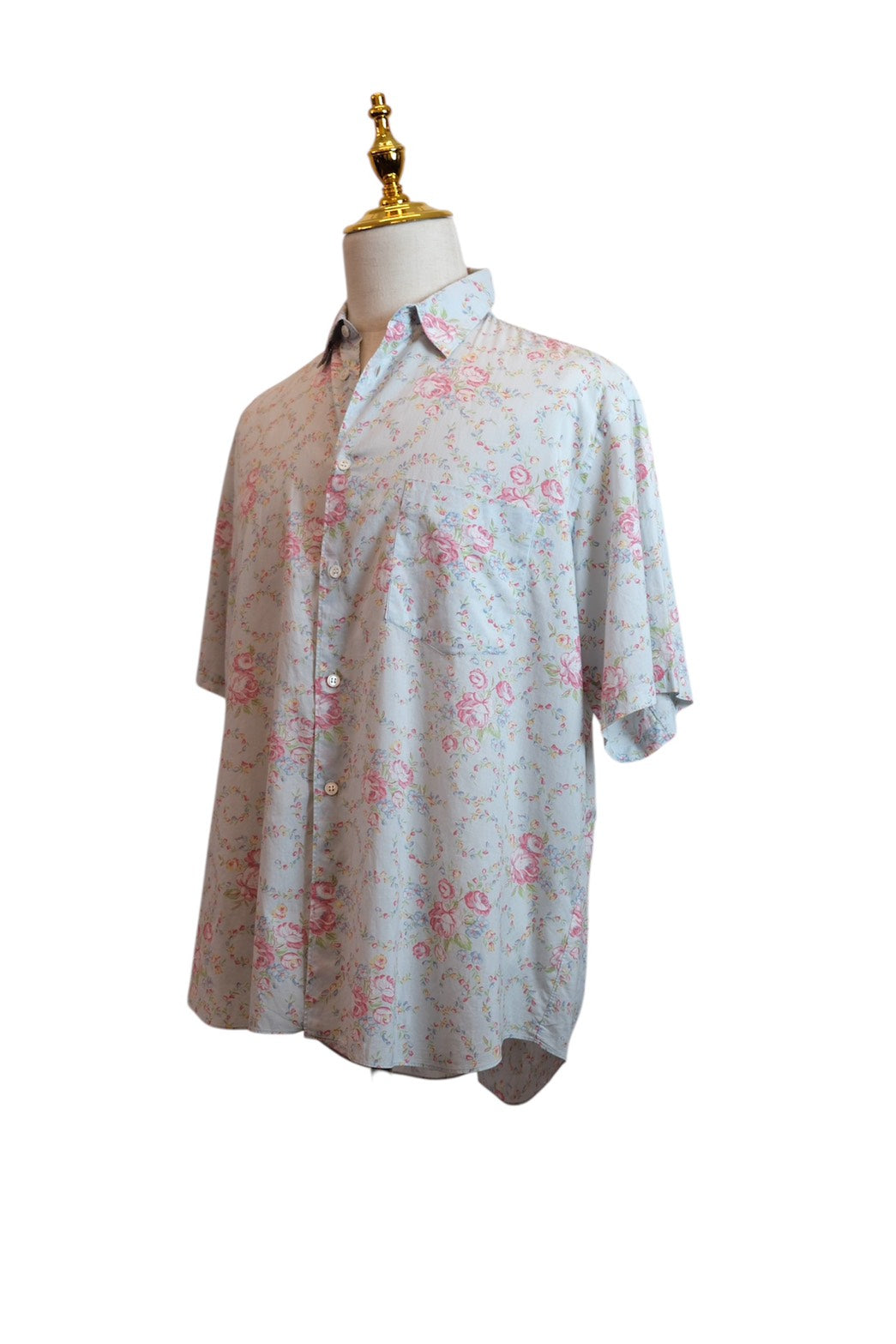 Comme des Garçons Homme Plus 1990 Spring/Summer Floral Print Shirt