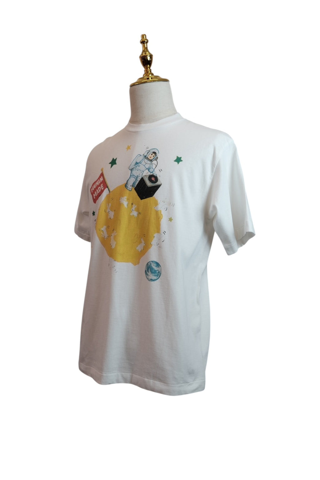HUMAM MADE T-shirt White, Size:M