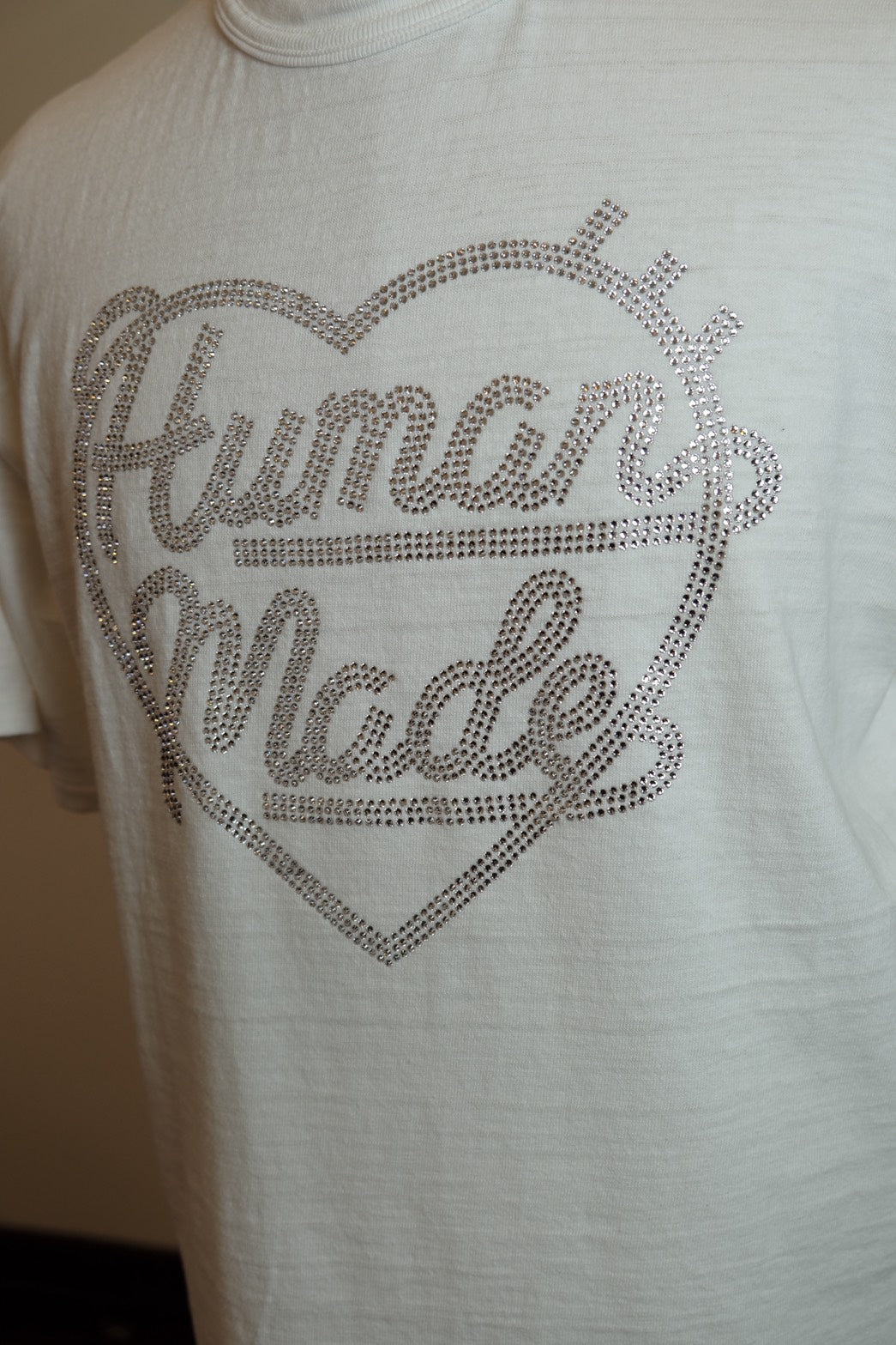 Human Made CRYSTAL HEART T-SHIRT #1 - Size XL/SS23