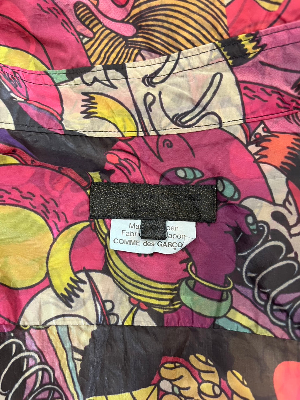 Comme des Garçons Homme Plus 2013 Spring/Summer Graphic Nylon Shirt