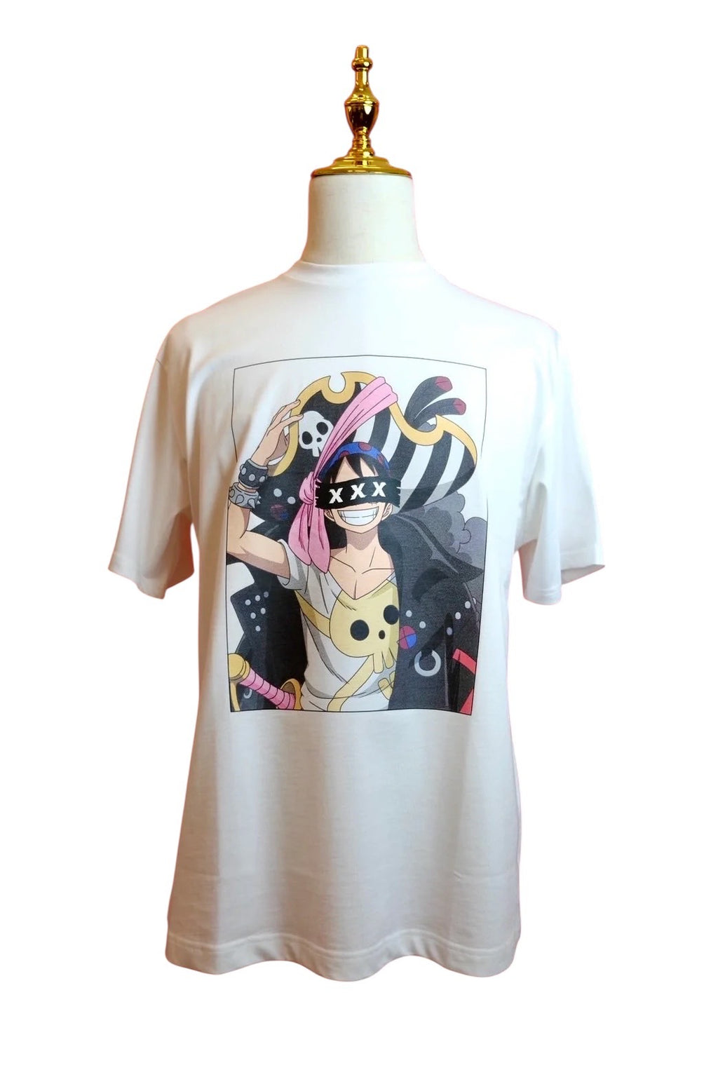 GOD SELECTION XXX × ONE PIECE FILM RED “Uta” Graphic Tee