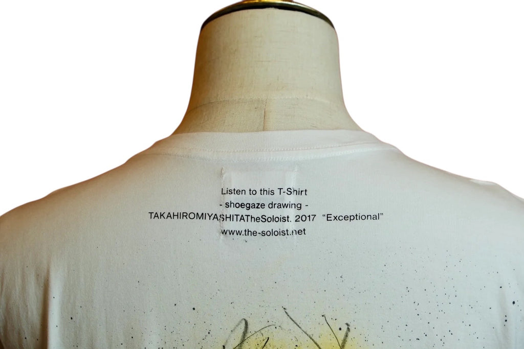 TAKAHIROMIYASHITATheSoloist. – “shoegaze drawing / the soloist is dead.” T-Shirt (2017)