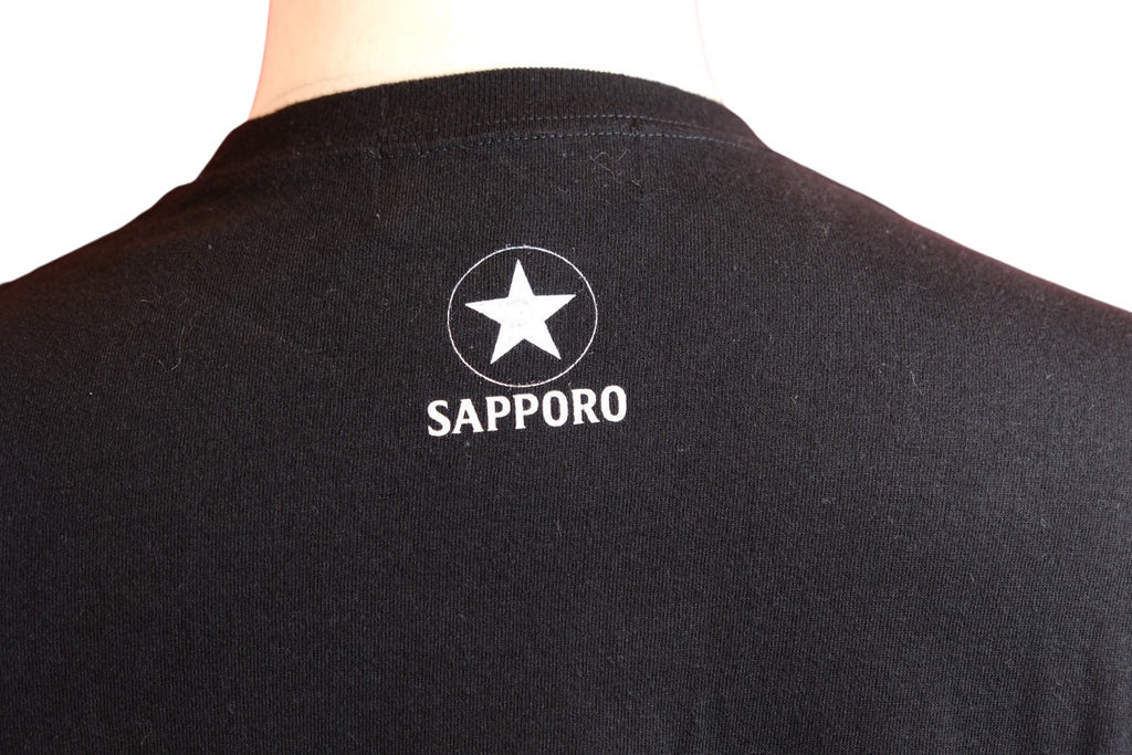 WILDSIDE YOHJI YAMAMOTO × SAPPORO BEER "Red Flapper Girl" Graphic T-Shirt