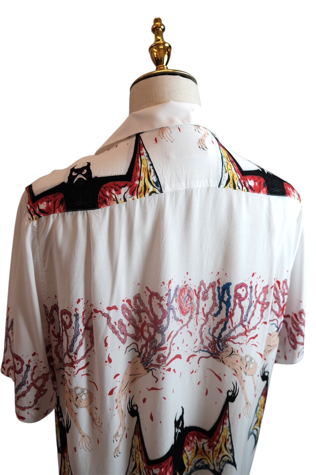 WACKO MARIA × NECK FACE – Devil Bat Aloha Shirt / "Guilty Parties" Series