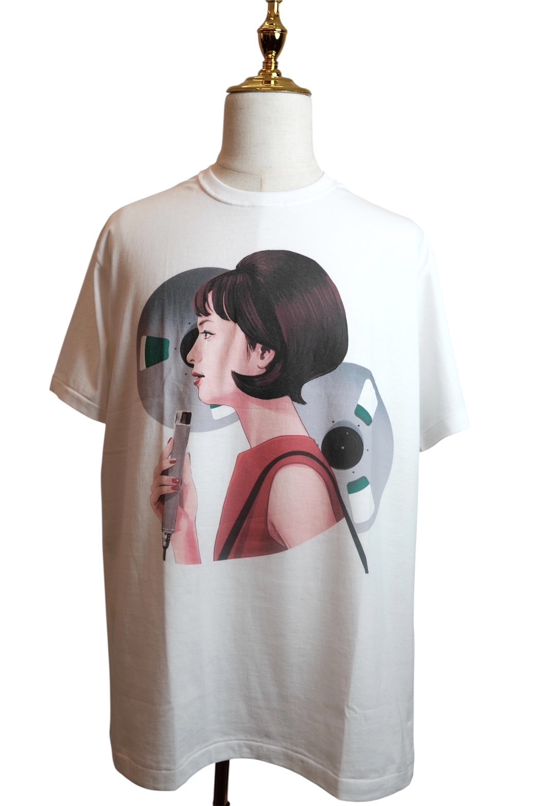 Yohji Yamamoto +NOIR × Yusuke Saitoh 2020 Autumn/Winter Graphic T-Shirt