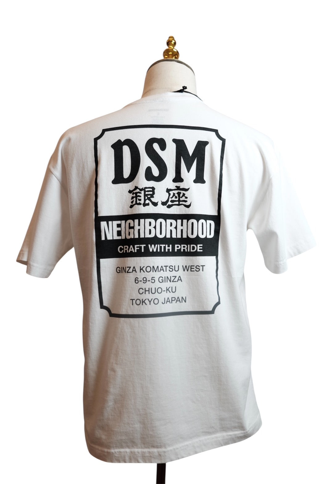 NEIGHBORHOOD × DSM GINZA Collaboration T-Shirt