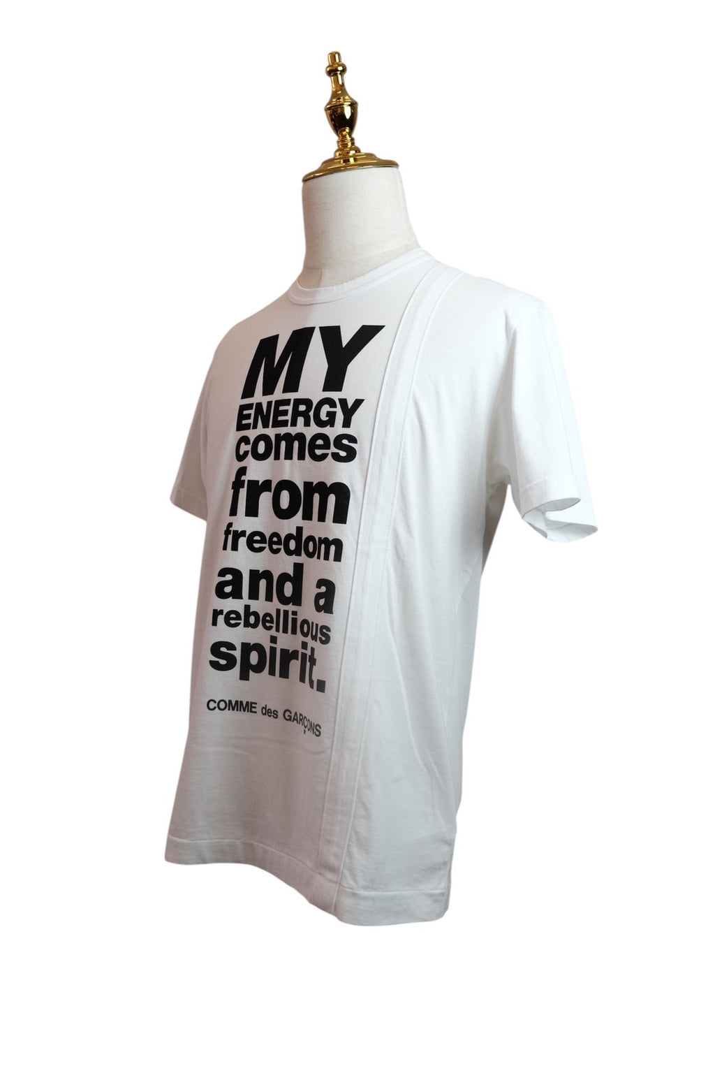 Comme des Garçons 2019 Spring/Summer “MY ENERGY” Graphic T-Shirt