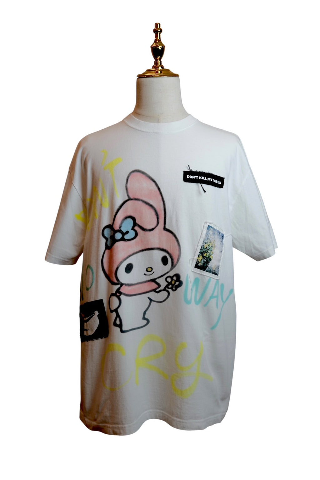 guernika – “You’re Not Alone / My Melody” Hand-Painted Art T-Shirt