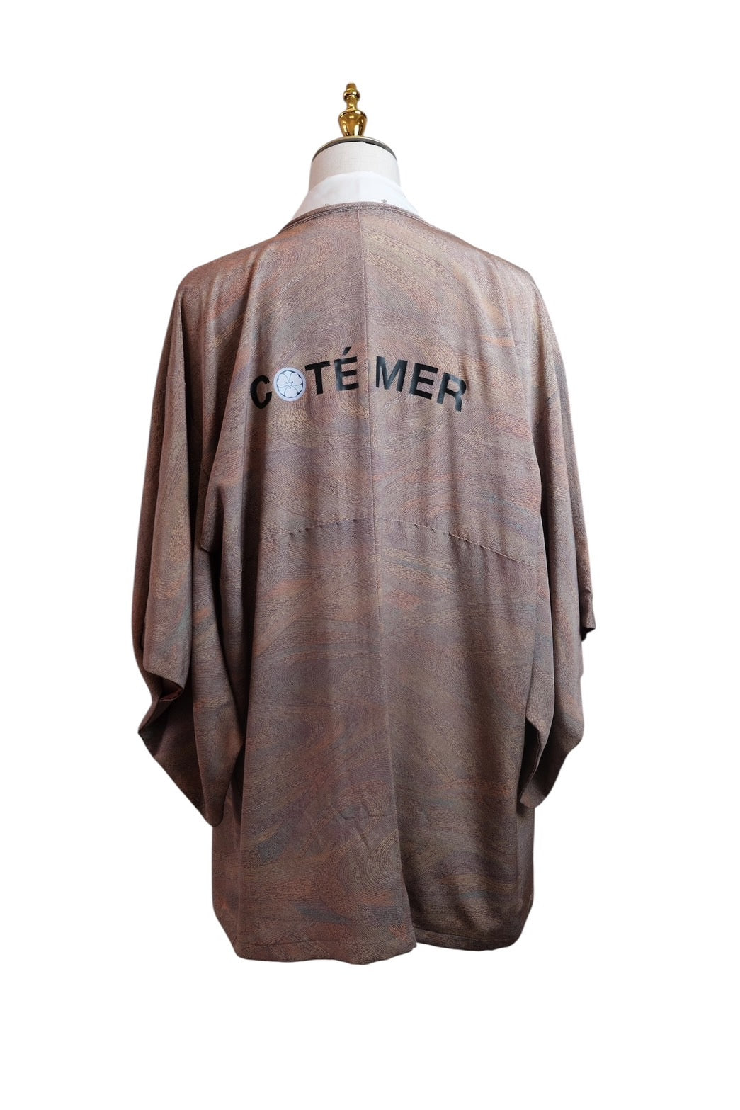 COTÉ MER Reconstructed Kimono Gown Jacket