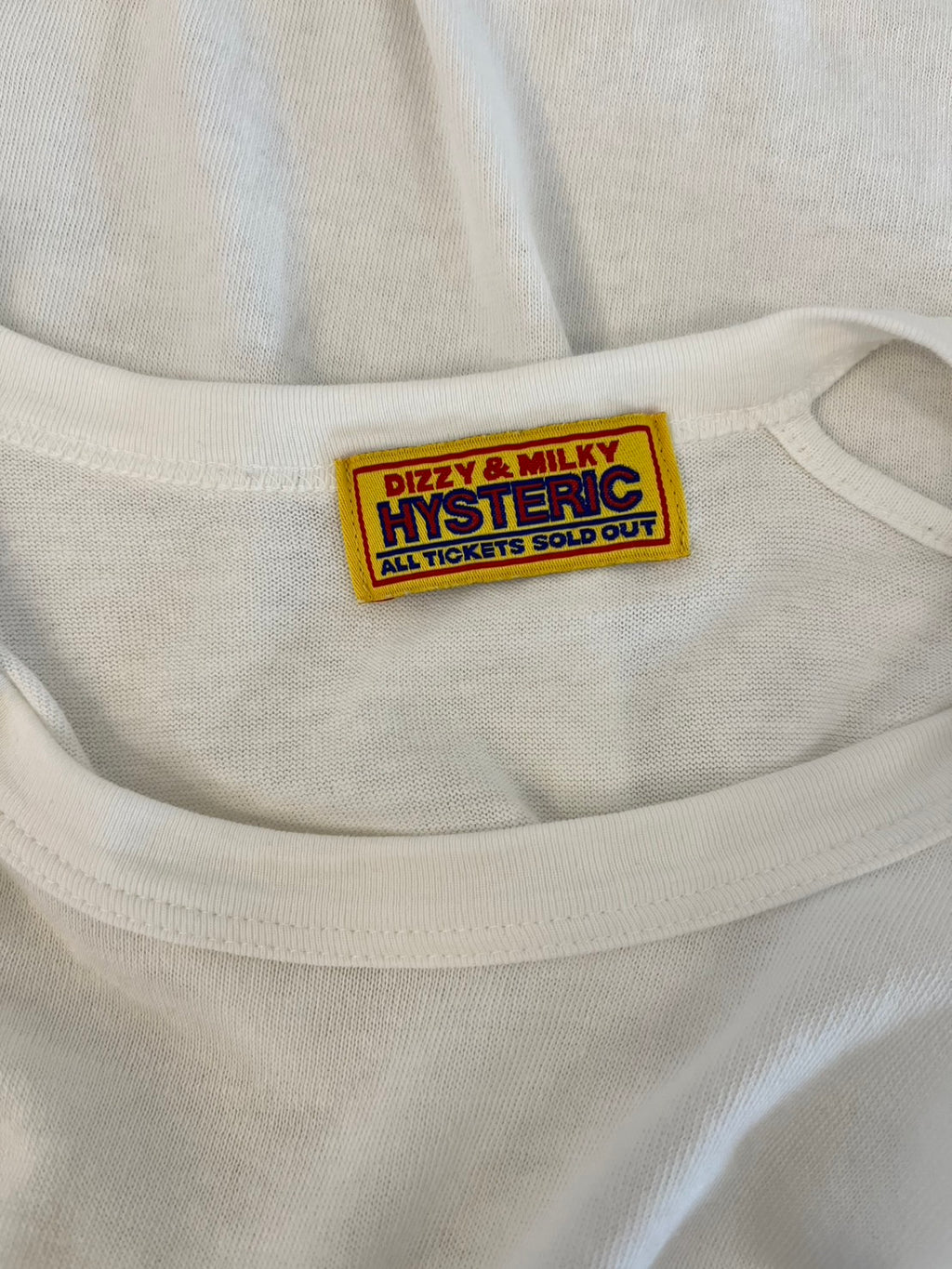 HYSTERIC GLAMOUR Damaged T-shirt – Spring/Summer 2022 Collection