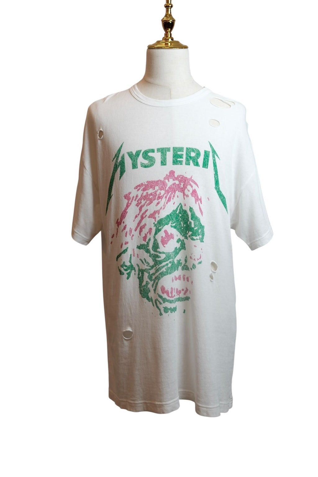HYSTERIC GLAMOUR Damaged T-shirt – Spring/Summer 2022 Collection