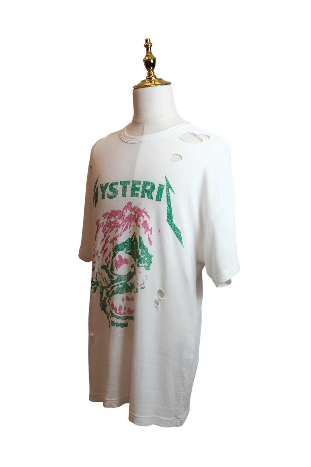HYSTERIC GLAMOUR Damaged T-shirt – Spring/Summer 2022 Collection