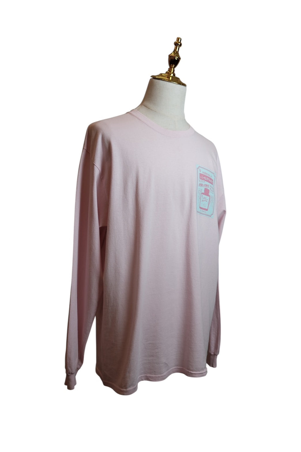 BLACK BRAIN Pill Bottle Print Long Sleeve T-Shirt