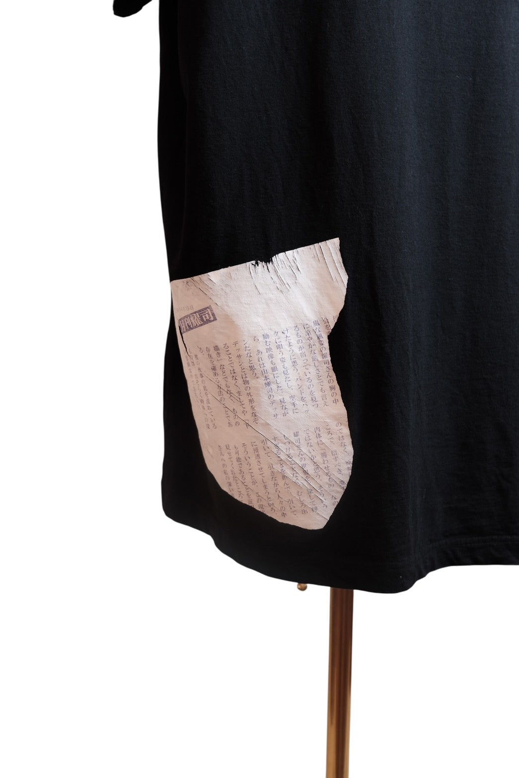 Yohji Yamamoto POUR HOMME 2019 Spring/Summer Graphic Henley T-Shirt