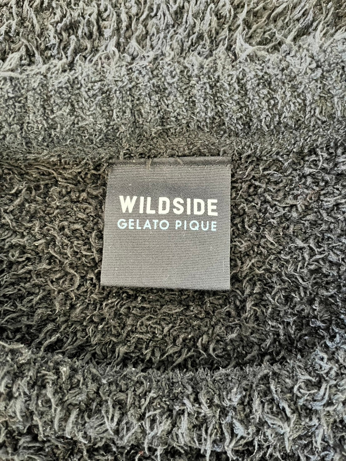 WILDSIDE YOHJI YAMAMOTO × Gelato Pique Teddy Sweater