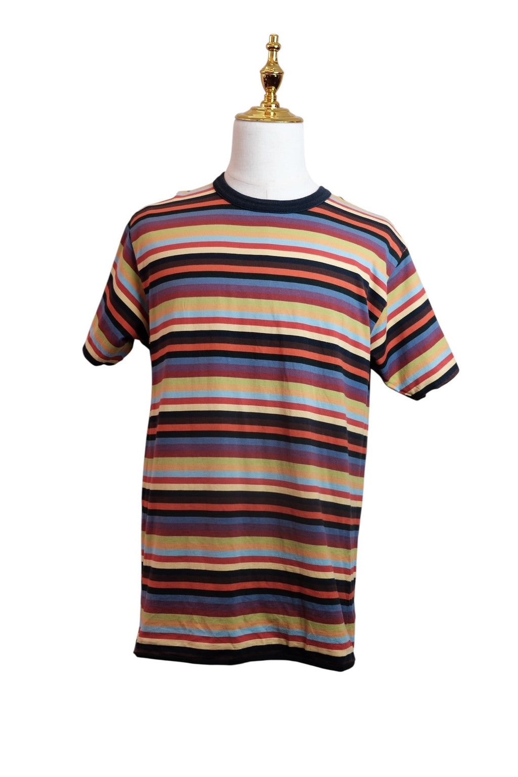 A BATHING APE Neon Logo Ape Head T-Shirt