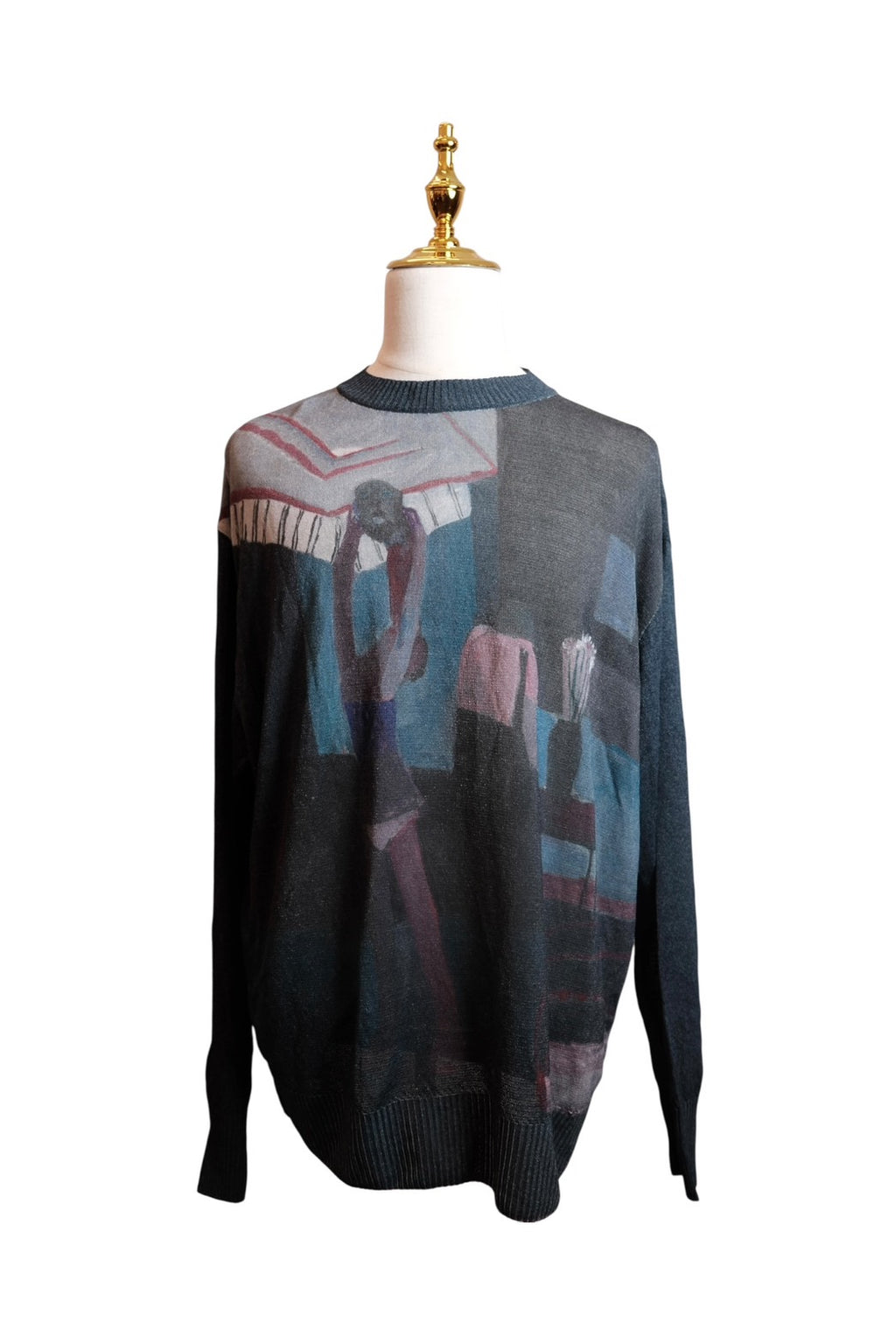 UNDERCOVER 2013 Spring/Summer Graphic Knit Sweater