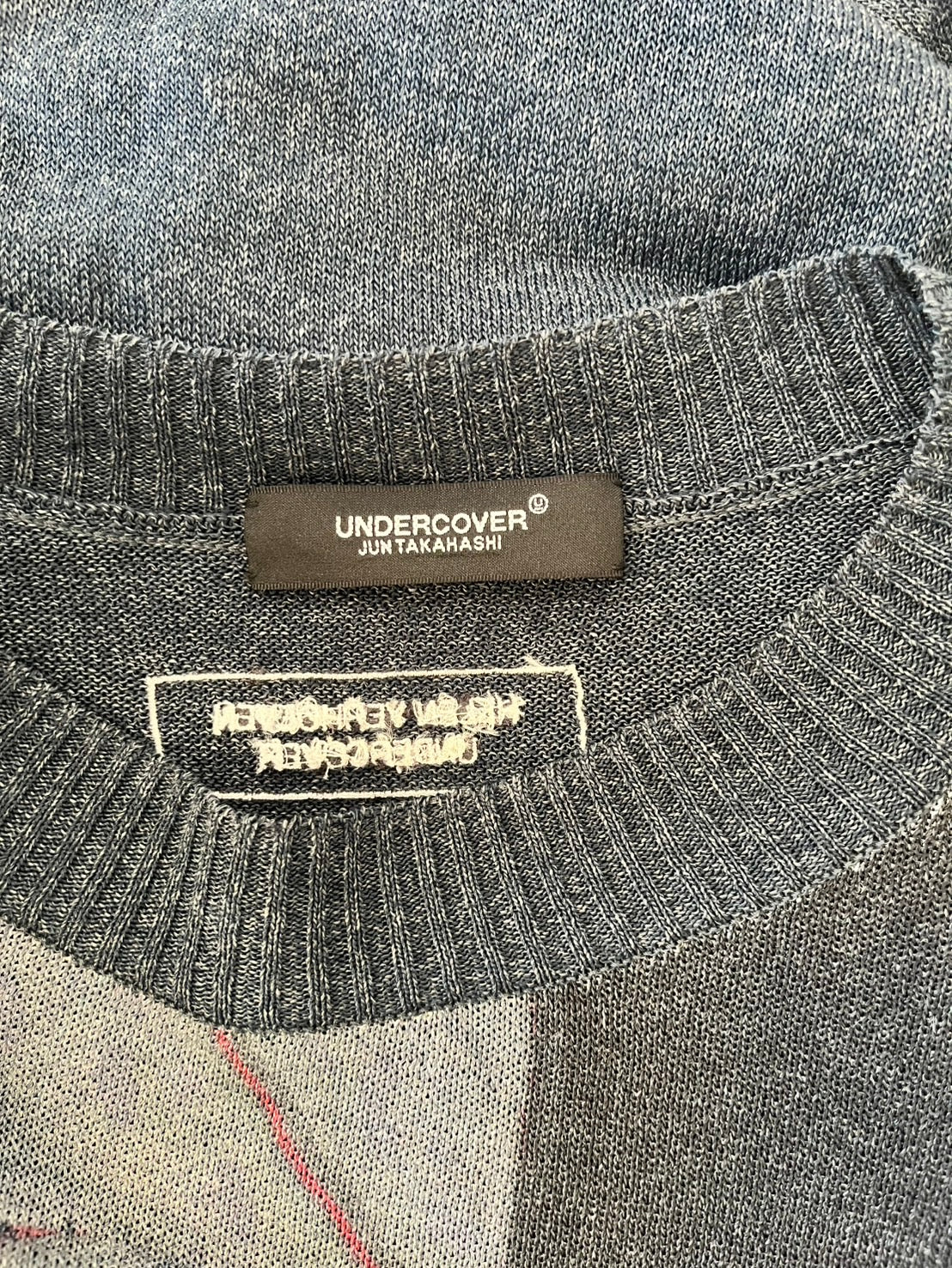 UNDERCOVER 2013 Spring/Summer Graphic Knit Sweater