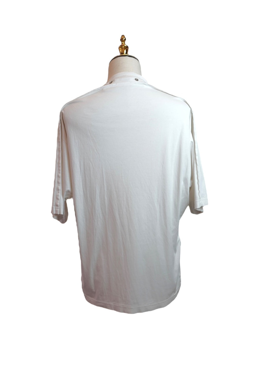 TAAKK Eyelet Detail Oversized White T-Shirt