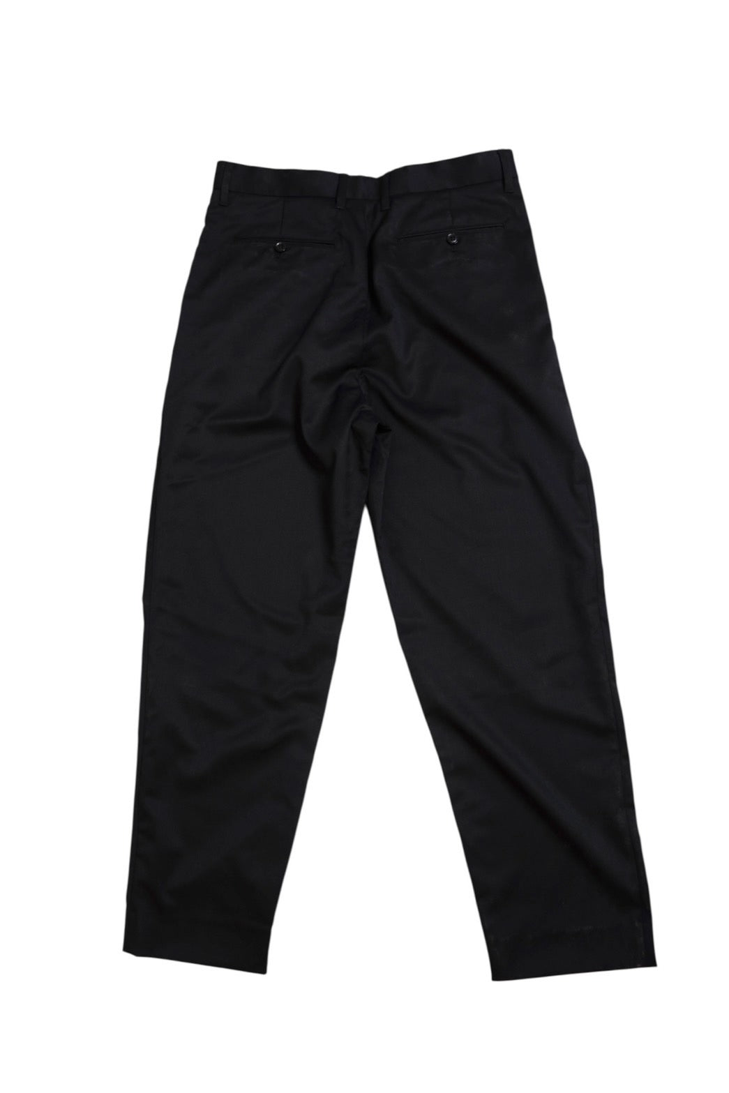 Separate Bath & Toilet Black Pleated Tapered Pants