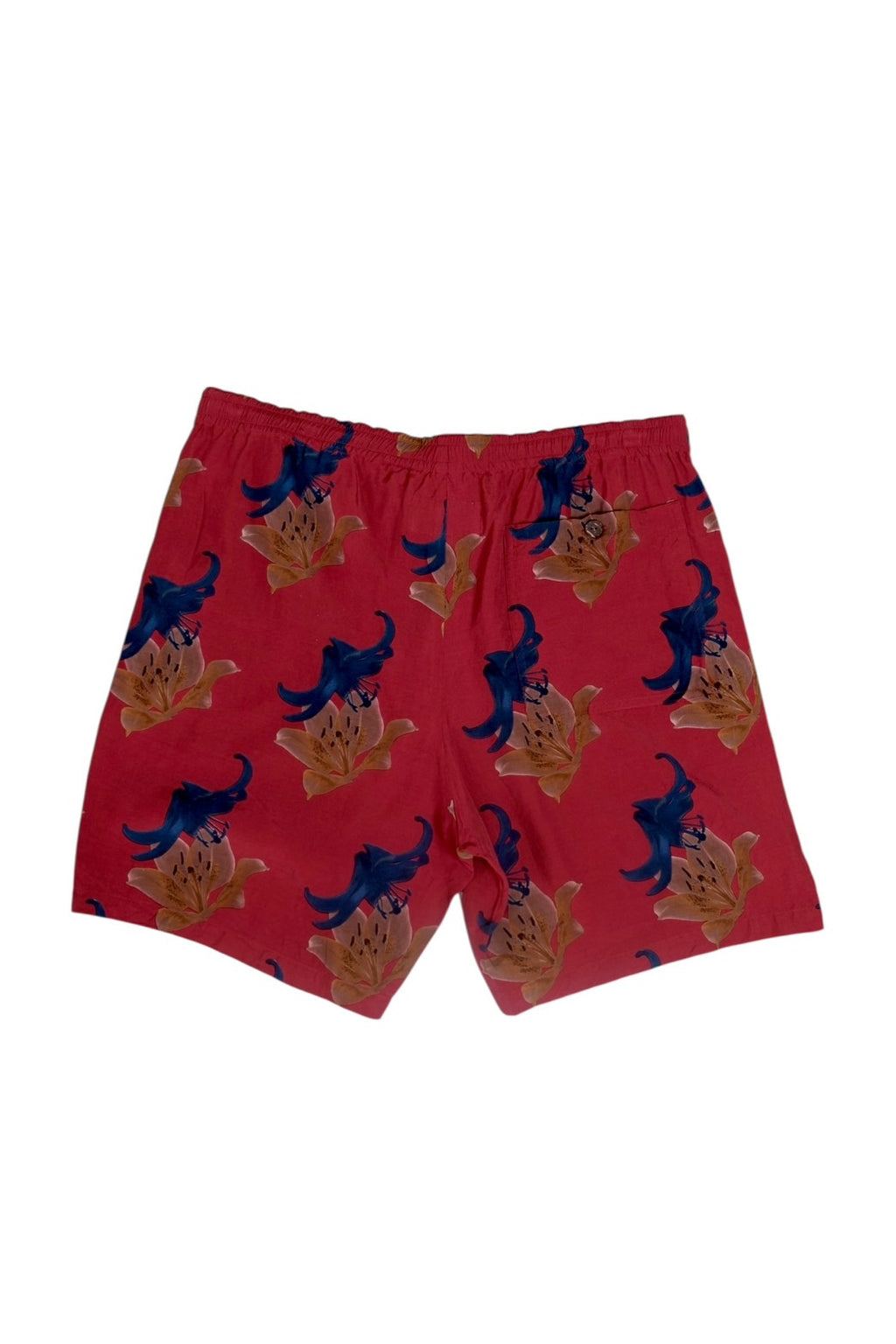 WACKO MARIA “The Guilty Parties” Floral Print Rayon Shorts