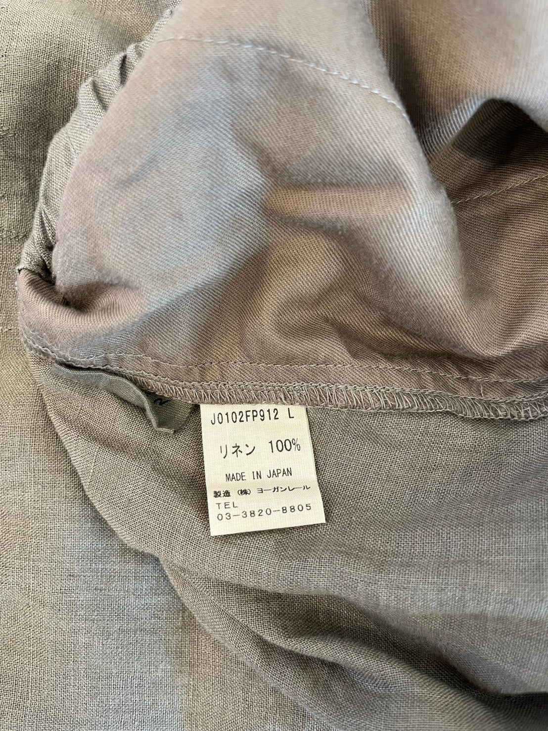 Jürgen Lehl 100% Linen Wide Cropped Pants