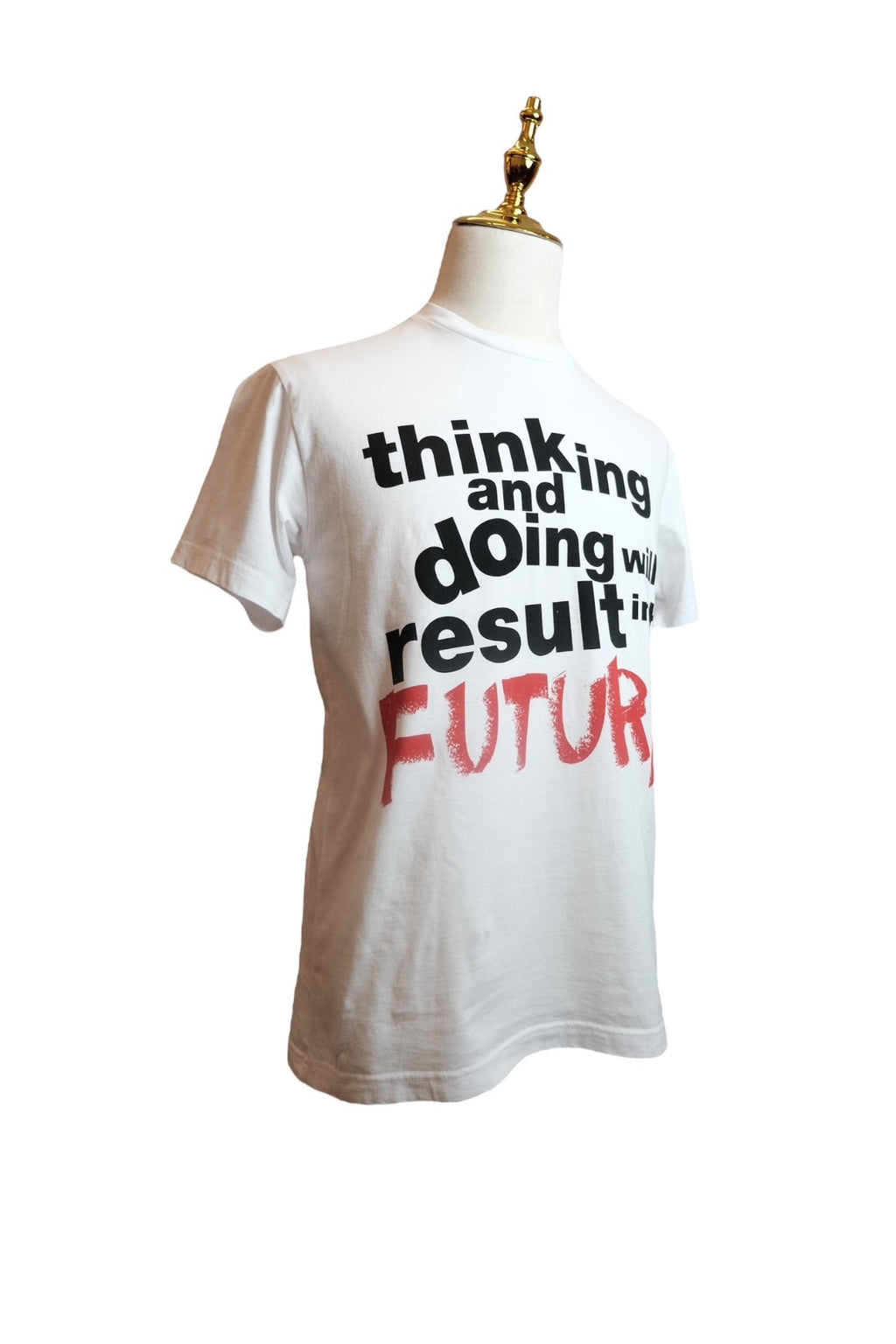 Comme des Garçons 2020 Spring/Summer “thinking and doing” Graphic T-Shirt