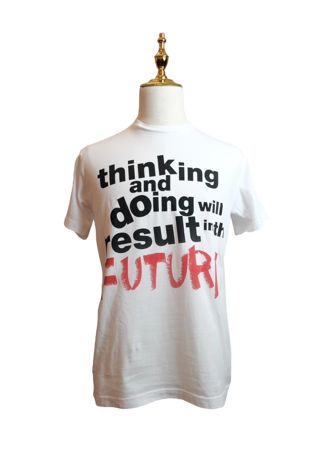 Comme des Garçons 2020 Spring/Summer “thinking and doing” Graphic T-Shirt