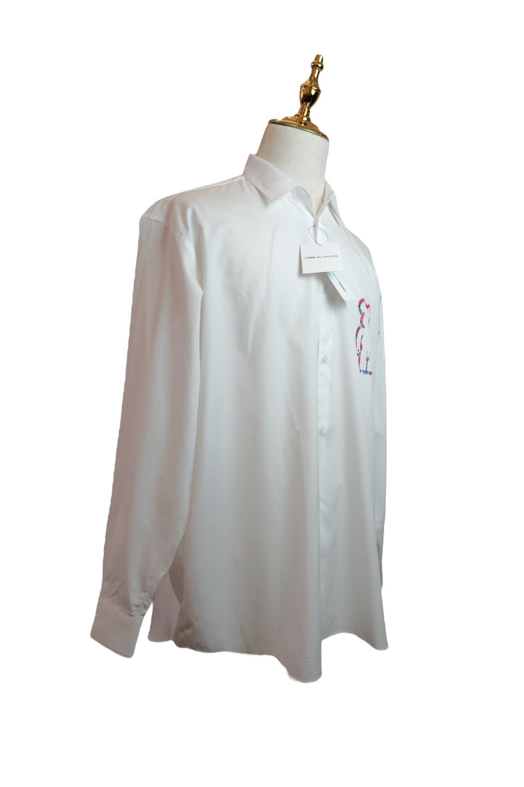 COMME des GARÇONS SHIRT × BE@RBRICK 2025 Spring/Summer Digital Print Shirt