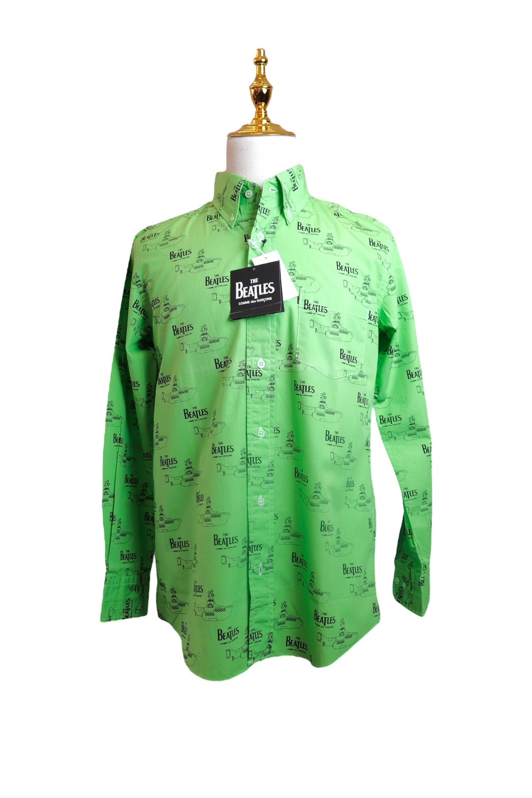 Comme des Garçons × The Beatles 2011 Autumn/Winter “Yellow Submarine” Print Shirt
