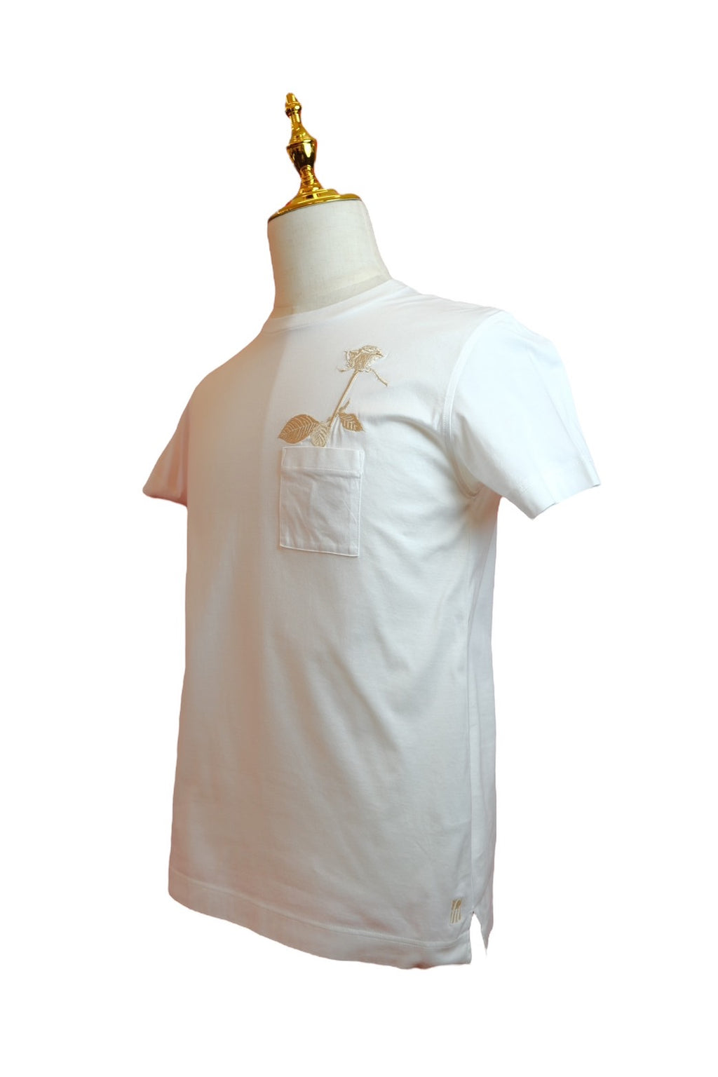 MIHARAYASUHIRO "KMY-ROSE" Embroidered Pocket T-Shirt