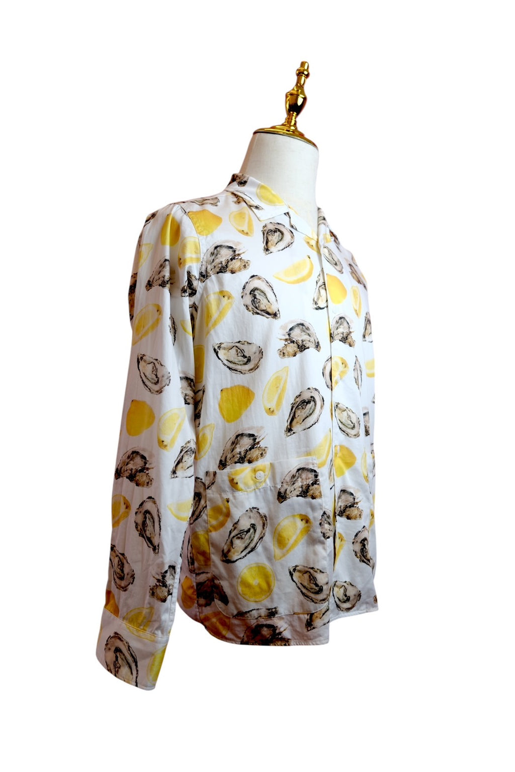 SON OF THE CHEESE – Oyster Print Shirt