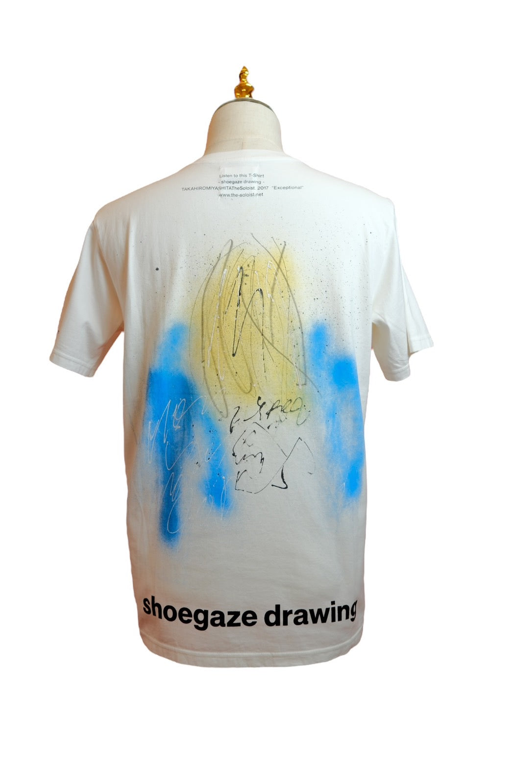 TAKAHIROMIYASHITATheSoloist. – “shoegaze drawing / the soloist is dead.” T-Shirt (2017)